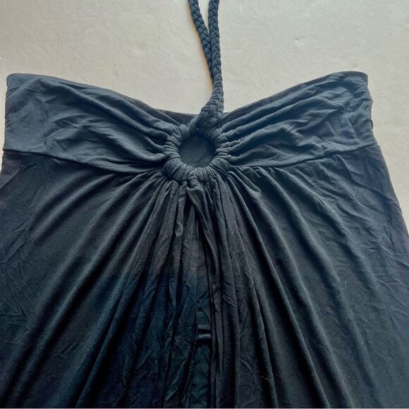 Victoria's Secret Black Maxi Skirt/Wrap Swim Cover Up Size Small - Picture 4 of 8